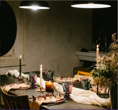 Wine Glasses Abeille Bleu Nuit (Set of 6)