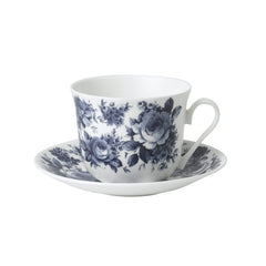 Blue Chintz Anne Tea Cup & Saucer (Box Of 6)