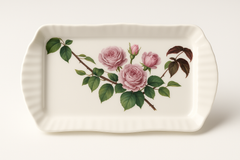 David Austen Roses Sandwich Platter