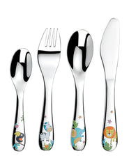 Cherish Me - Jungle 4 Piece Child's Cutlery Set
