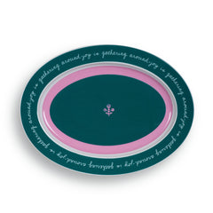 Joy Collection Oval Serving Plate