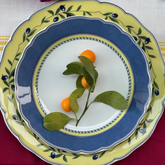 Maria Theresia Medley - Blue Desert Plate (Set of 6)