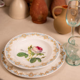 Vintage Rose Fluted Soup Plate (Box of 6)