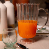 Romantic Glass Pitcher