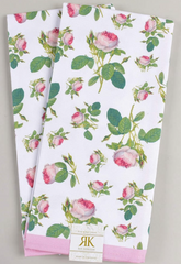 Redoute Rose Tea Towel (Pack of 2)