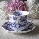 Blue Chintz Anne Tea Cup & Saucer (Box Of 6)