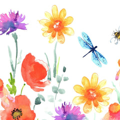 Summer Florals Tea Towel (Pack of 2)