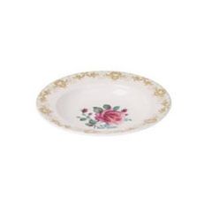 Vintage Rose Fluted Soup Plate (Set of 6)