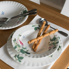 Palace Garden Fluted Soup Plate (Box of 6)