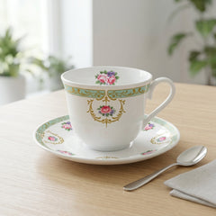 Windsor Chats Tea Cup and Saucer (Box Of 6)