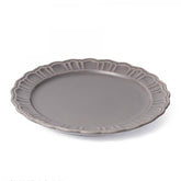 Pomponner Grey DinnerPlate
