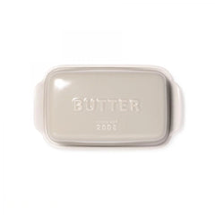 Arrondi Grey butter dish