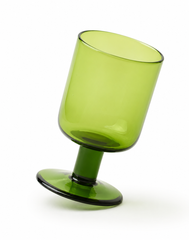Olive Green Wine goblet (Set of 6)