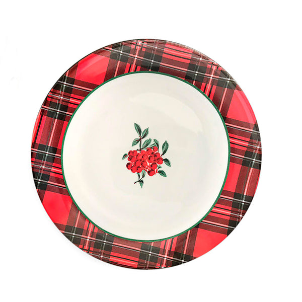 Red Berry Dinner Plate