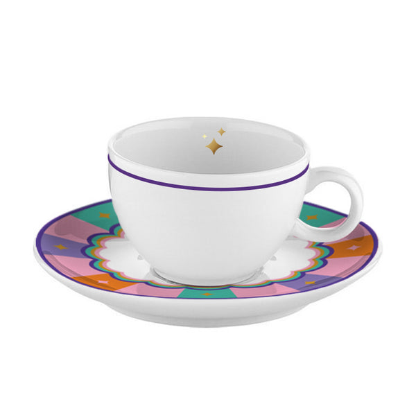 Circus Tea Cups Set of 2 / Gift Box