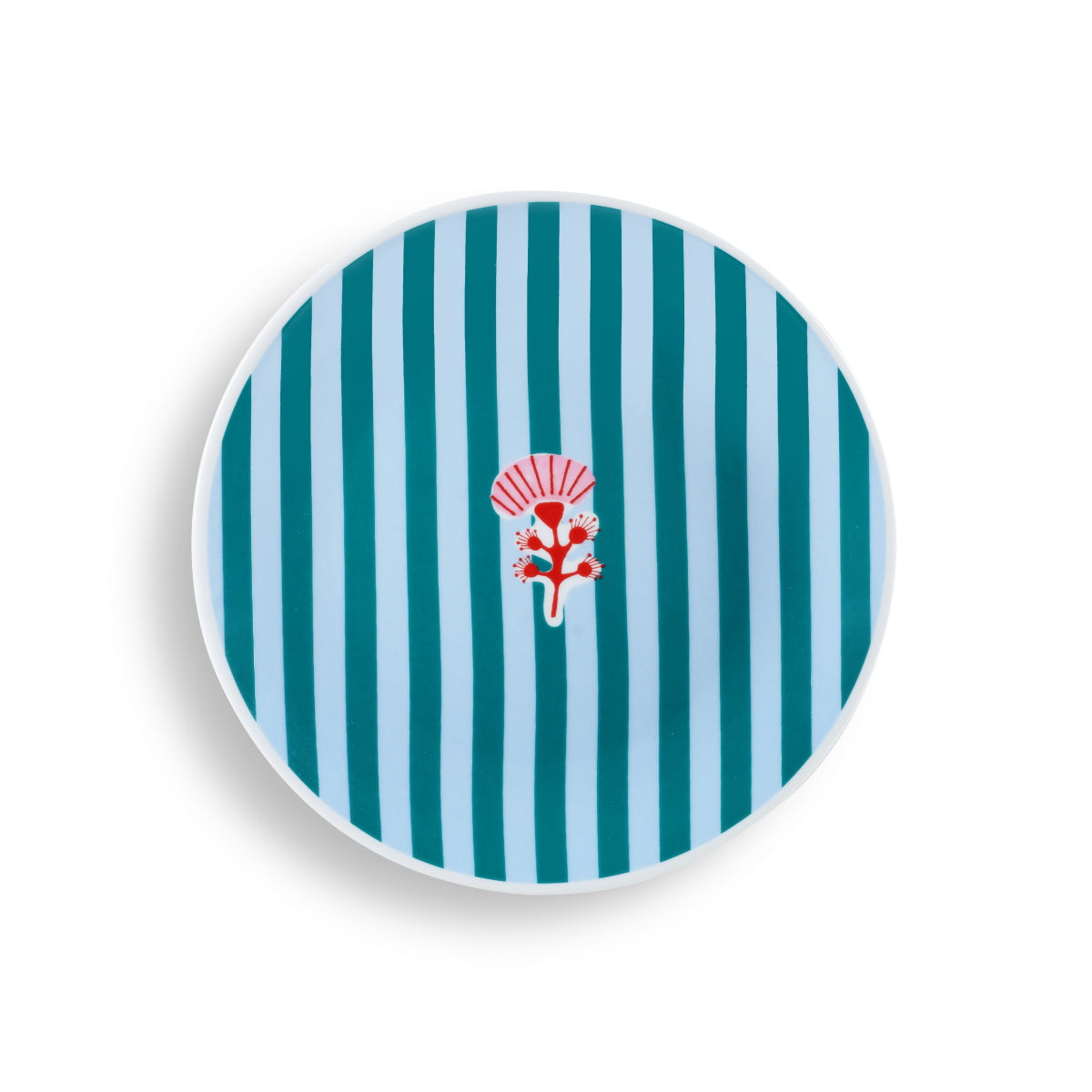 Joy Collection Nostalgia Stripes Dessert Plate (Set of 4)