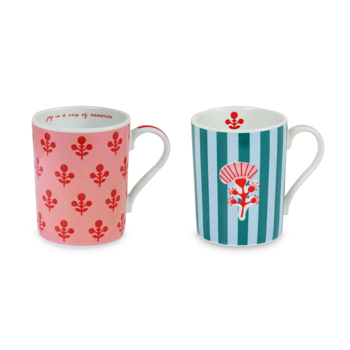 Joy Collection Mug Set of 2 / Gift Box