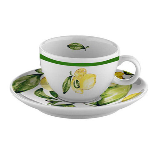 Citrus Porcelain Tea Cup (Gift Box Set of 2)