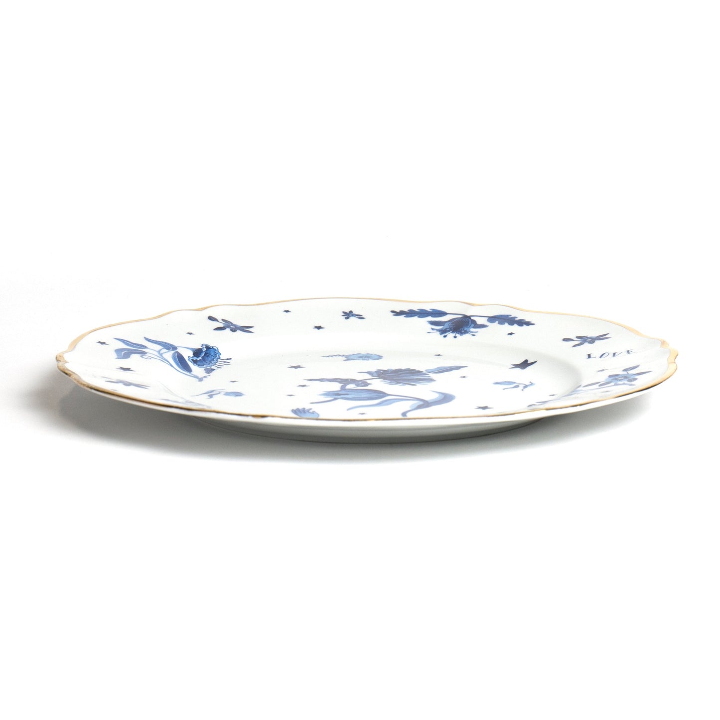 Floreale Blue Platter