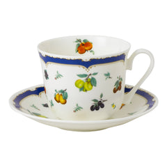 Heritage Fruit Chatsworth Breakfast Cup & Saucer (Set of 2 )