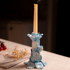Blue Candle Holder