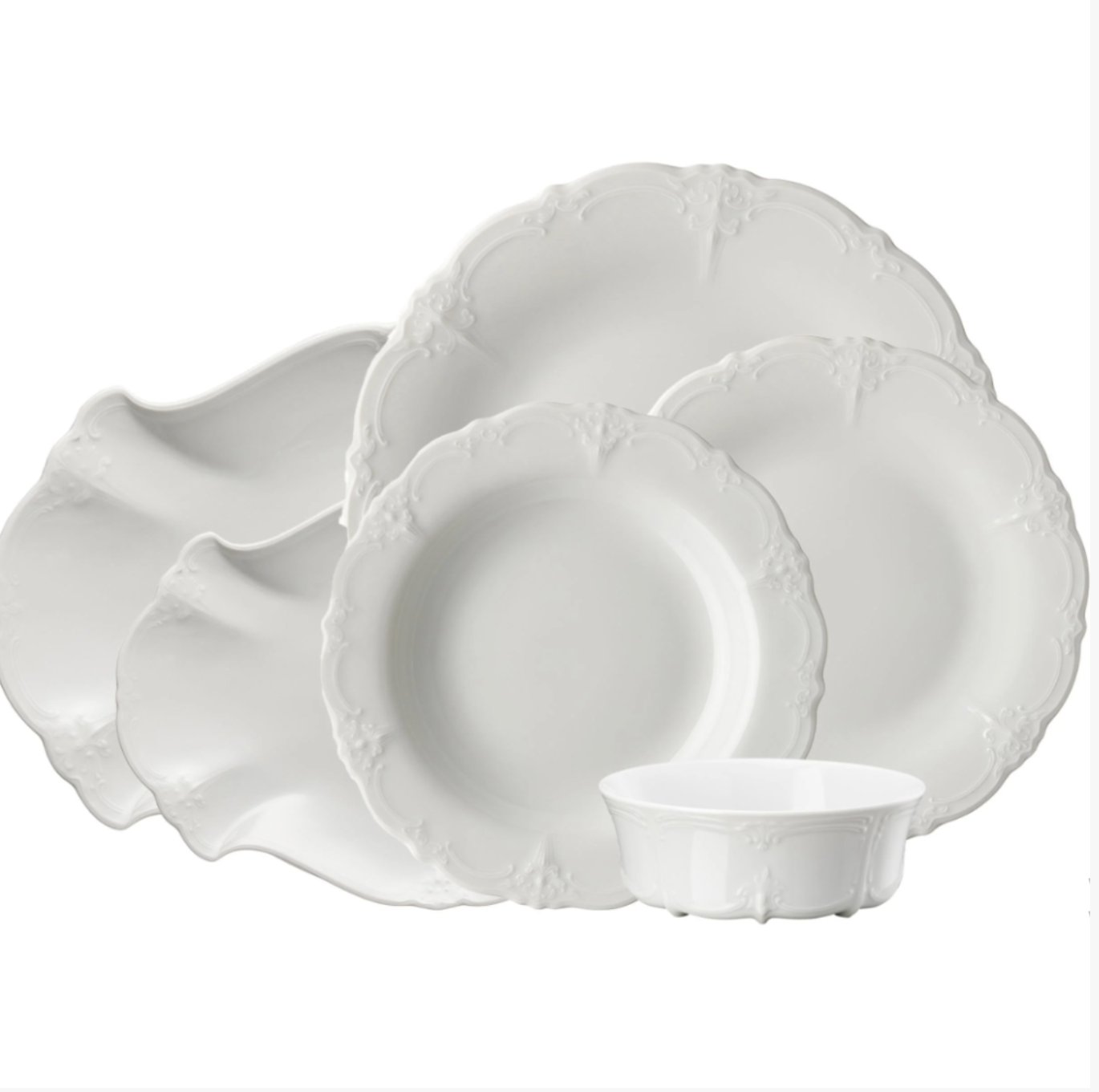 Baronesse Weiss Dinner Plate