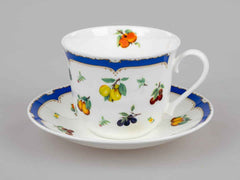 Heritage Fruit Chatsworth Breakfast Cup & Saucer (Set of 2 )
