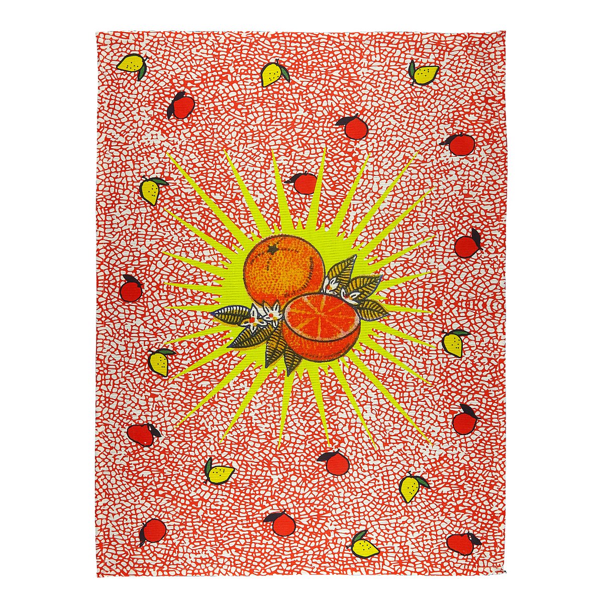 Orange Tea Towel