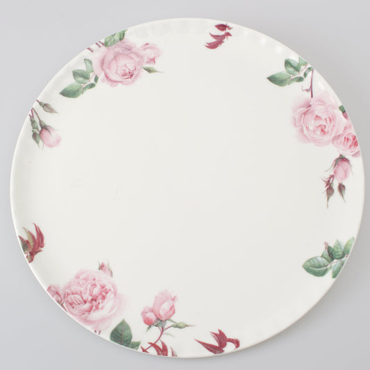 David Austen Roses Cake Plate