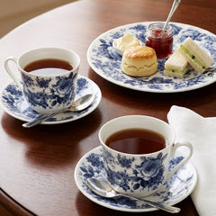 Blue Chintz Anne Tea Cup & Saucer (Box Of 6)