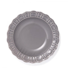 Pomponner Grey Dessert Plate