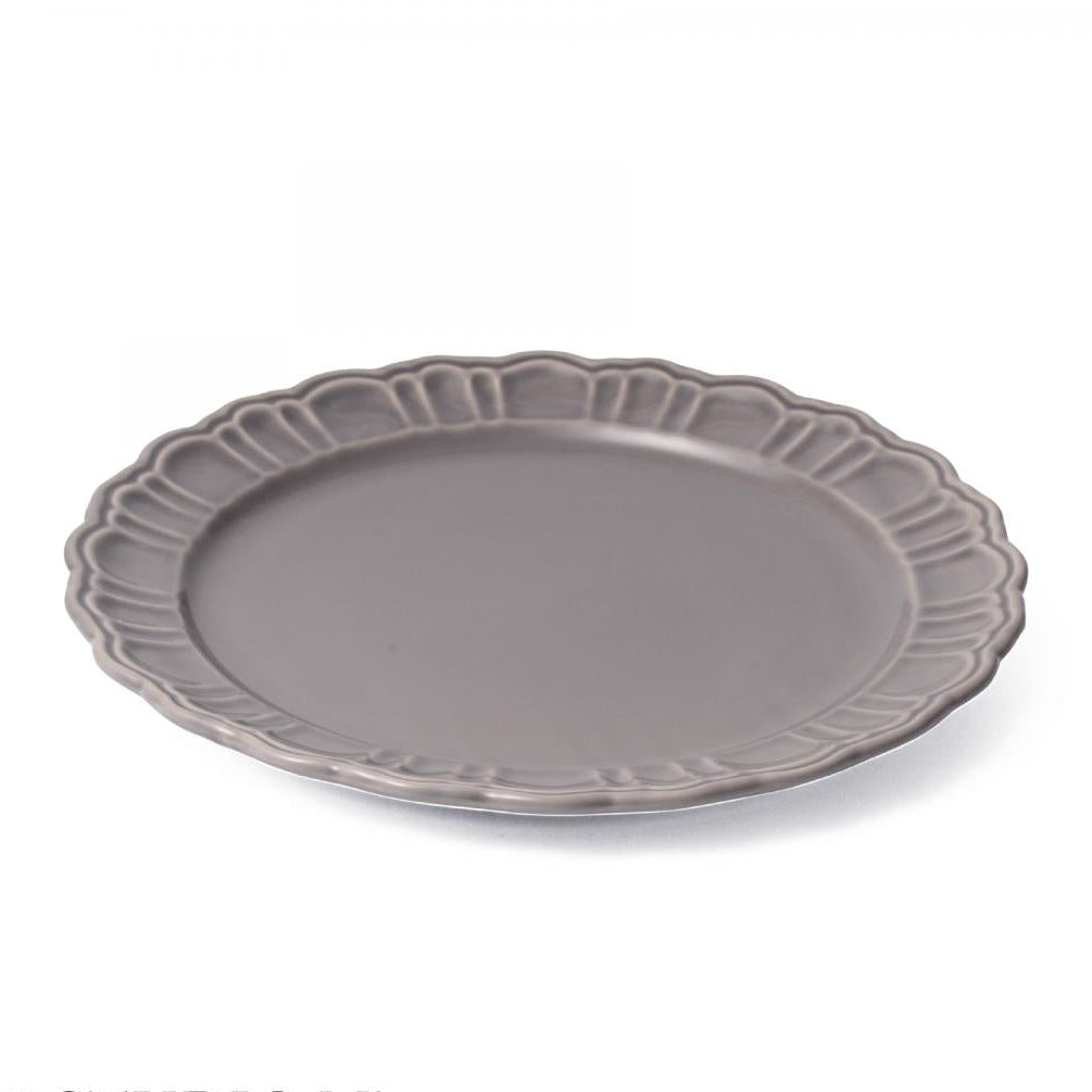 Pomponner Grey DinnerPlate